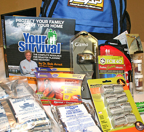 Contents of the ASAP Survival Bug Out Bag Review
