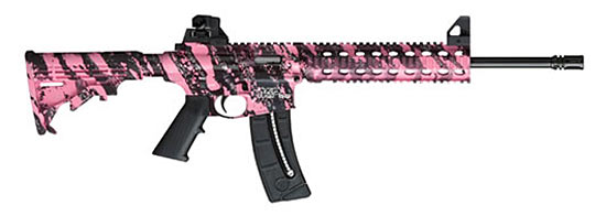 pink smith wesson MP15-22