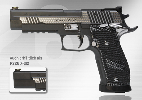 SIG P226 X-Five Silver Dust