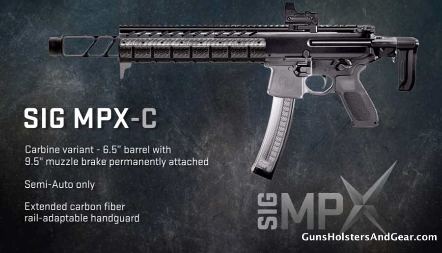 SIG MPX-C carbine