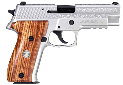 SIG P226 Engraved Stainless