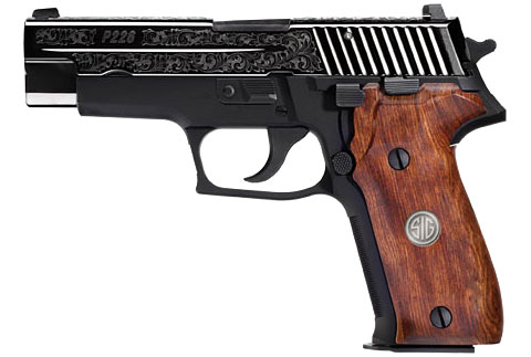 SIG P226 Engraved pistol