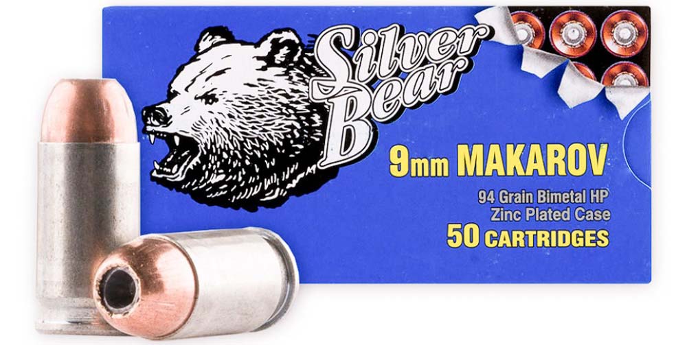 Silver Bear 9x18 Makarov Ammunition