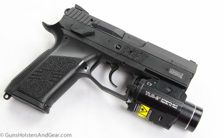 CZ with weapon light