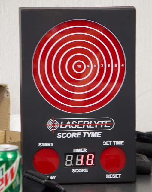 LaserLyte target