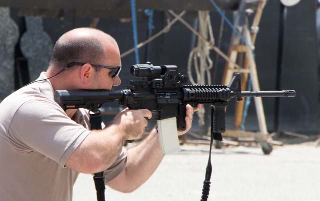 MFT rifle in action