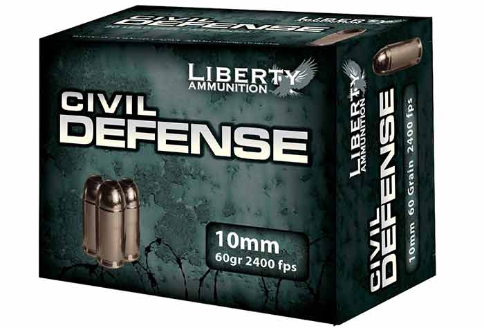 Liberty Defense 10mm ammo
