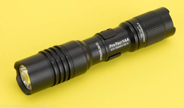 side view of the Streamlight 1AA ProTac