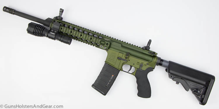 ExtremeBeam M600 mounted on rifle