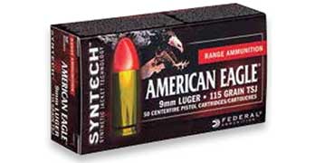 American Eagle Syntech ammo featured