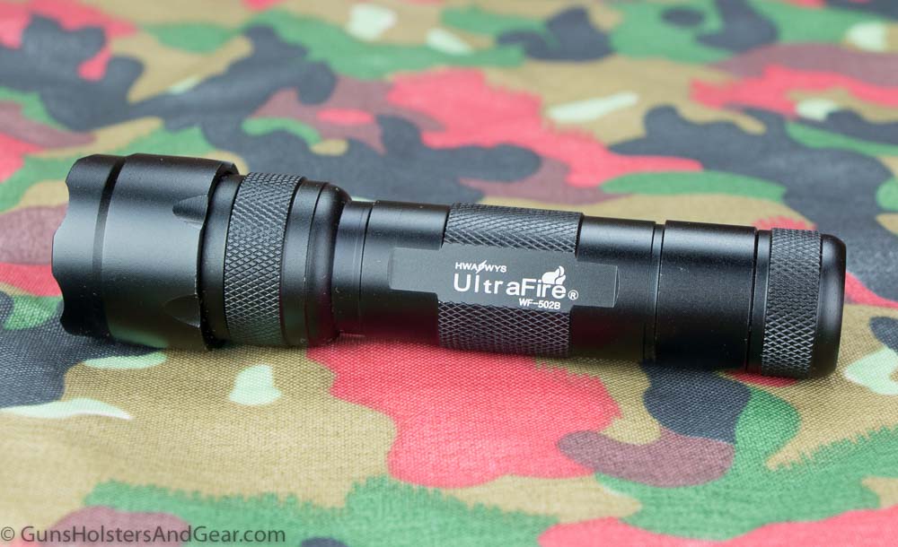 UltraFire WF-502B flashlight review