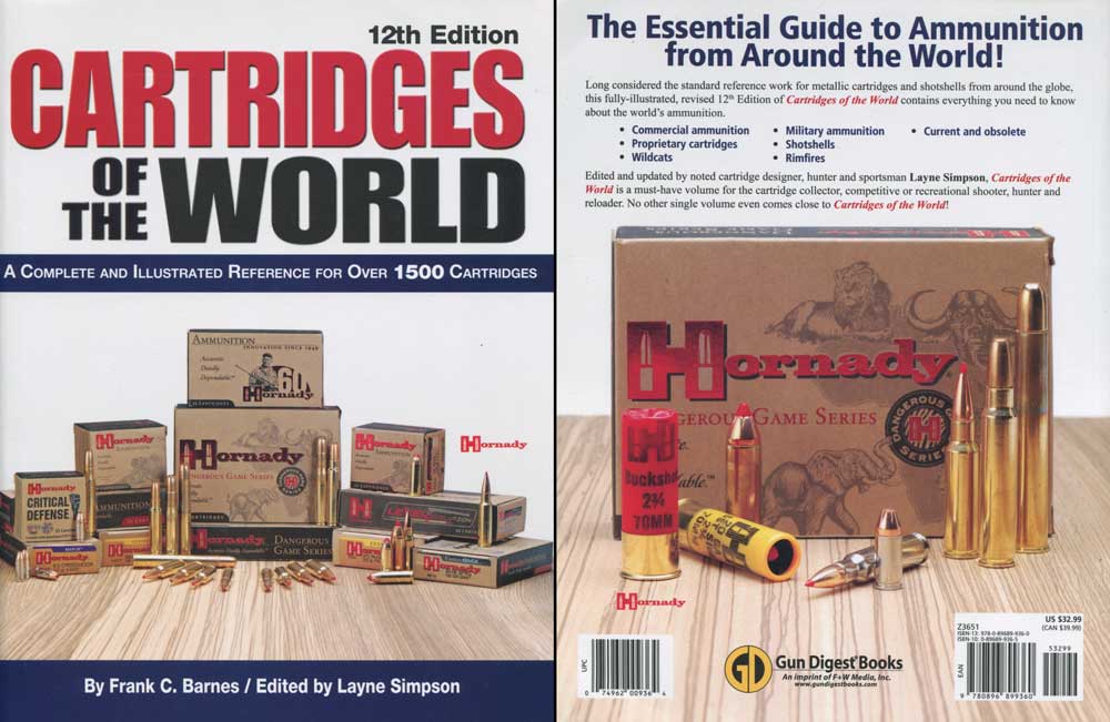 Cartridges of the World Review 12th edition