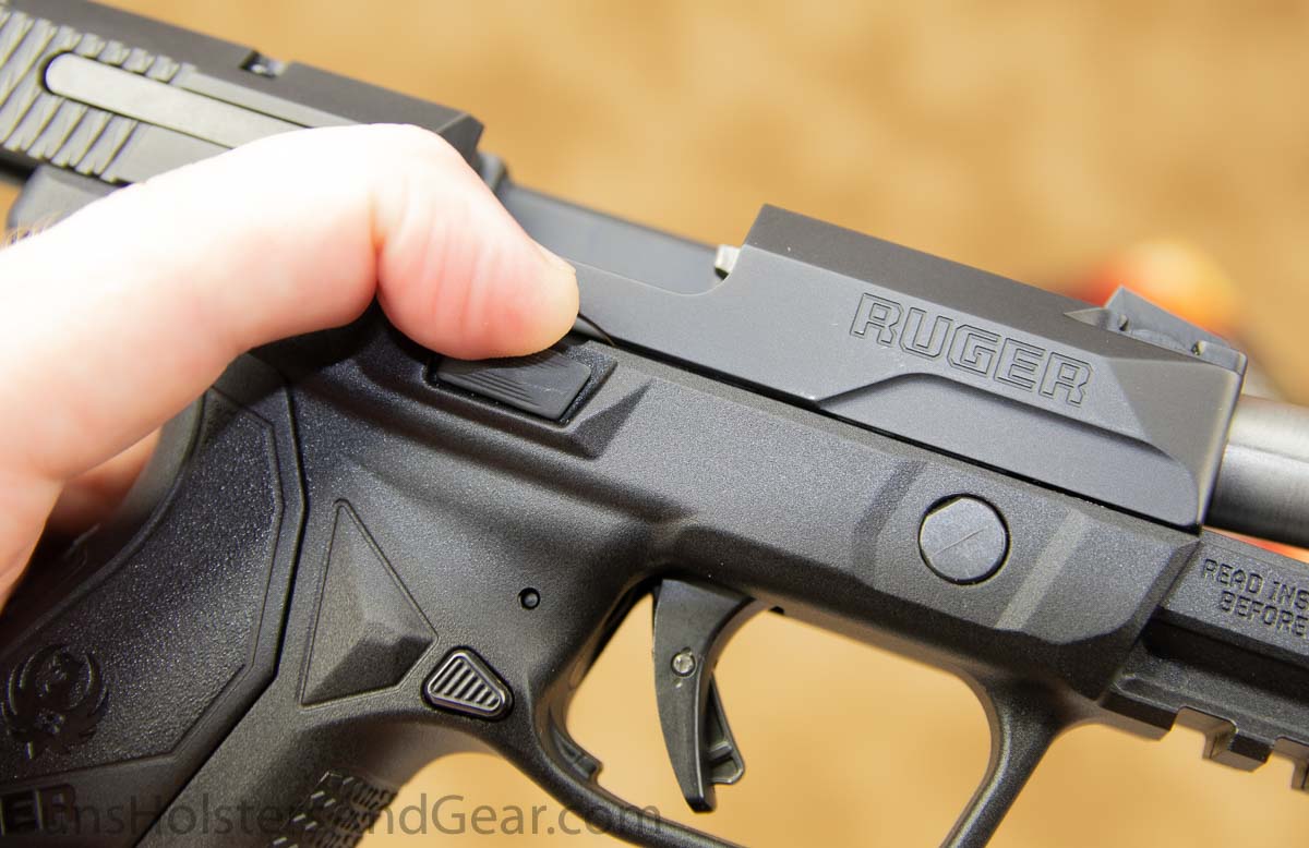 Ruger American 9mm Compact Ambidextrous Controls