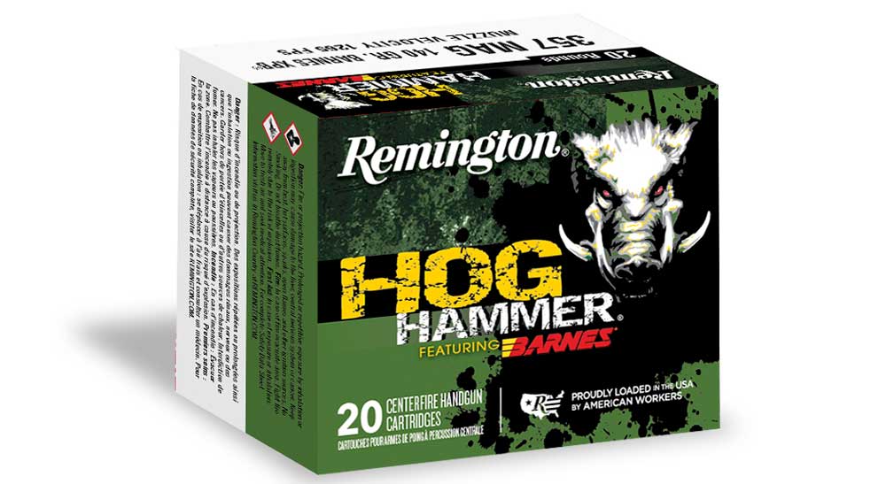 Hog Hammer Handgun Ammo