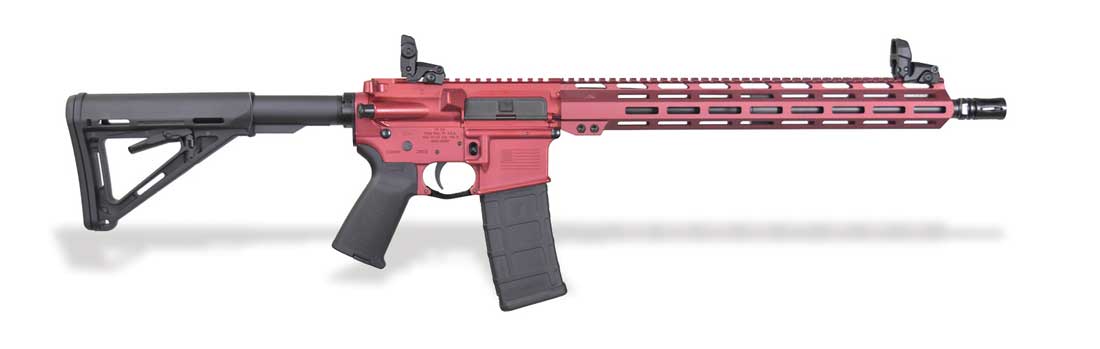 Inter Ordnance Red AR15 at the SHOT Show