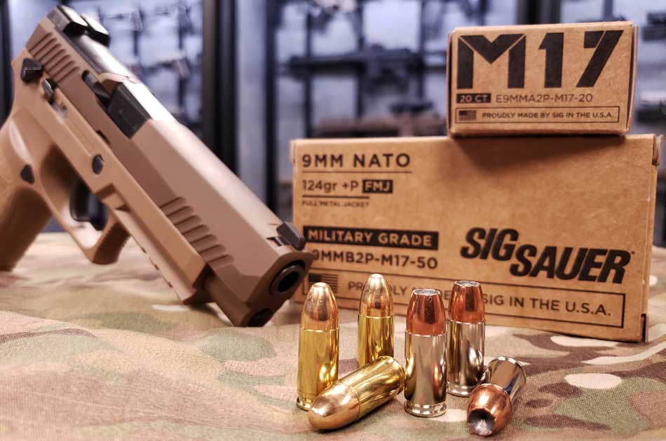 SIG SAUER M17 ammunition