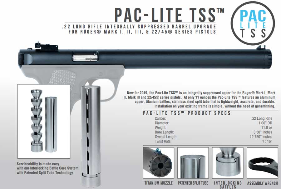 TacSol Pac-Lite TSS Integrally Suppressed Upper