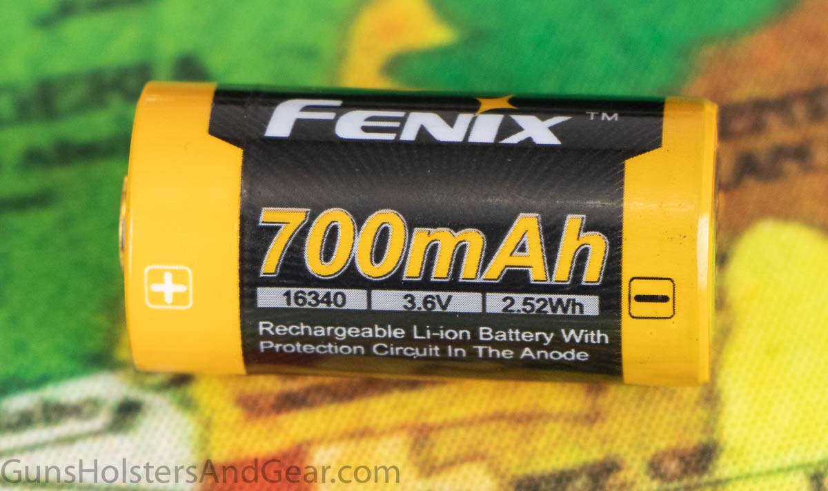 Fenix 16340 Rechargeable Li-ion Battery