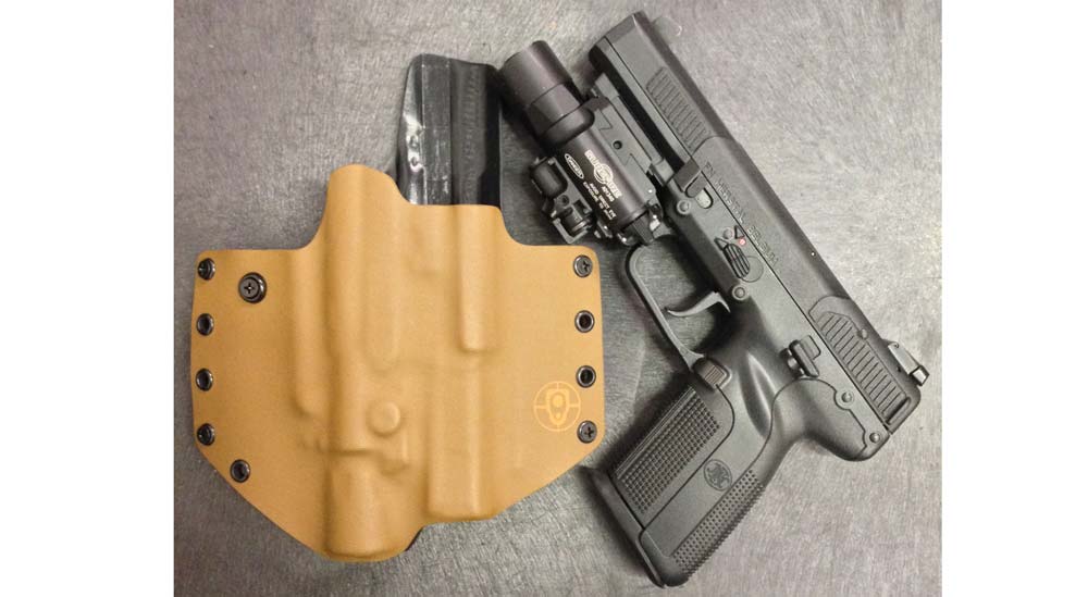 Black Point Tactical Holster for Diamondback AM2 with Pistol Light