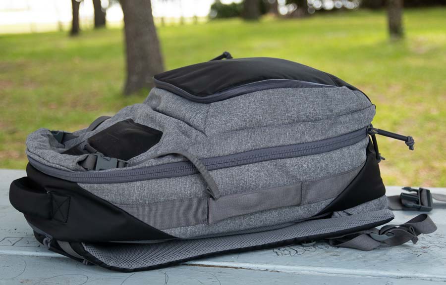 Side of Best Rifle Case Backpack