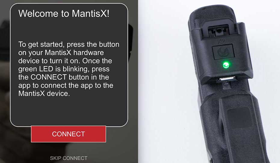 Mantis X2 Connection