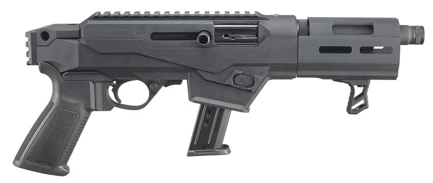 Ruger 9mm Pistol that takes Glock magazines