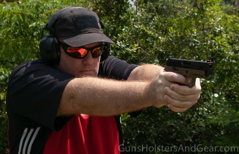 Shooting the Wilson Combat P320 Carry Handgun
