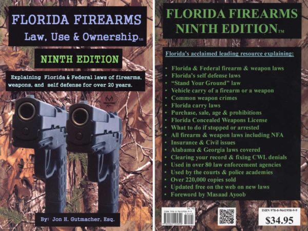 Florida Firearms 9th Edition Book