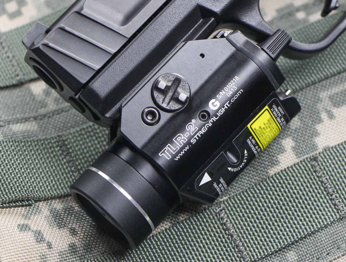 close up side view of the TLR-2 G
