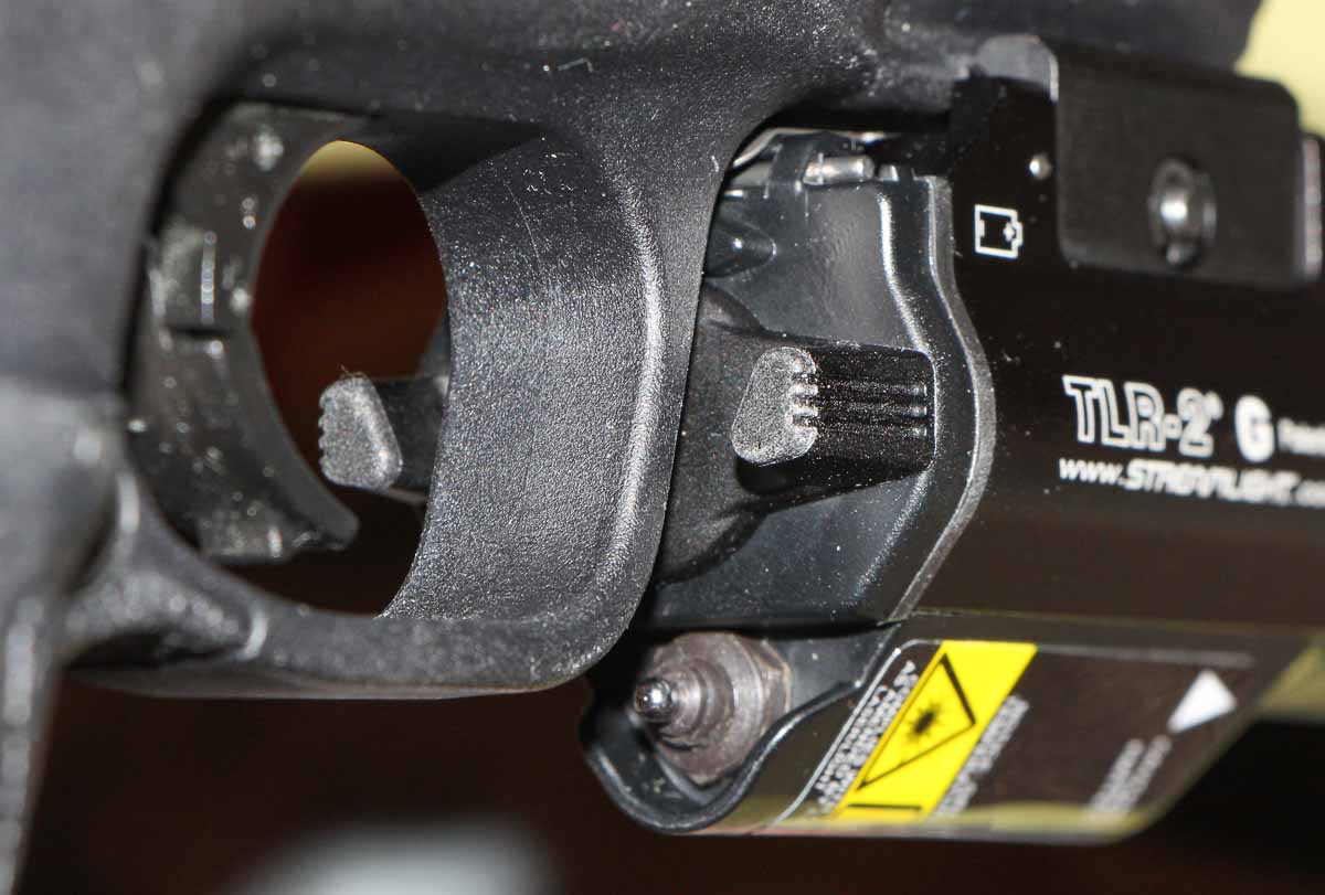rocker switch on the TLR-2 weaponlight