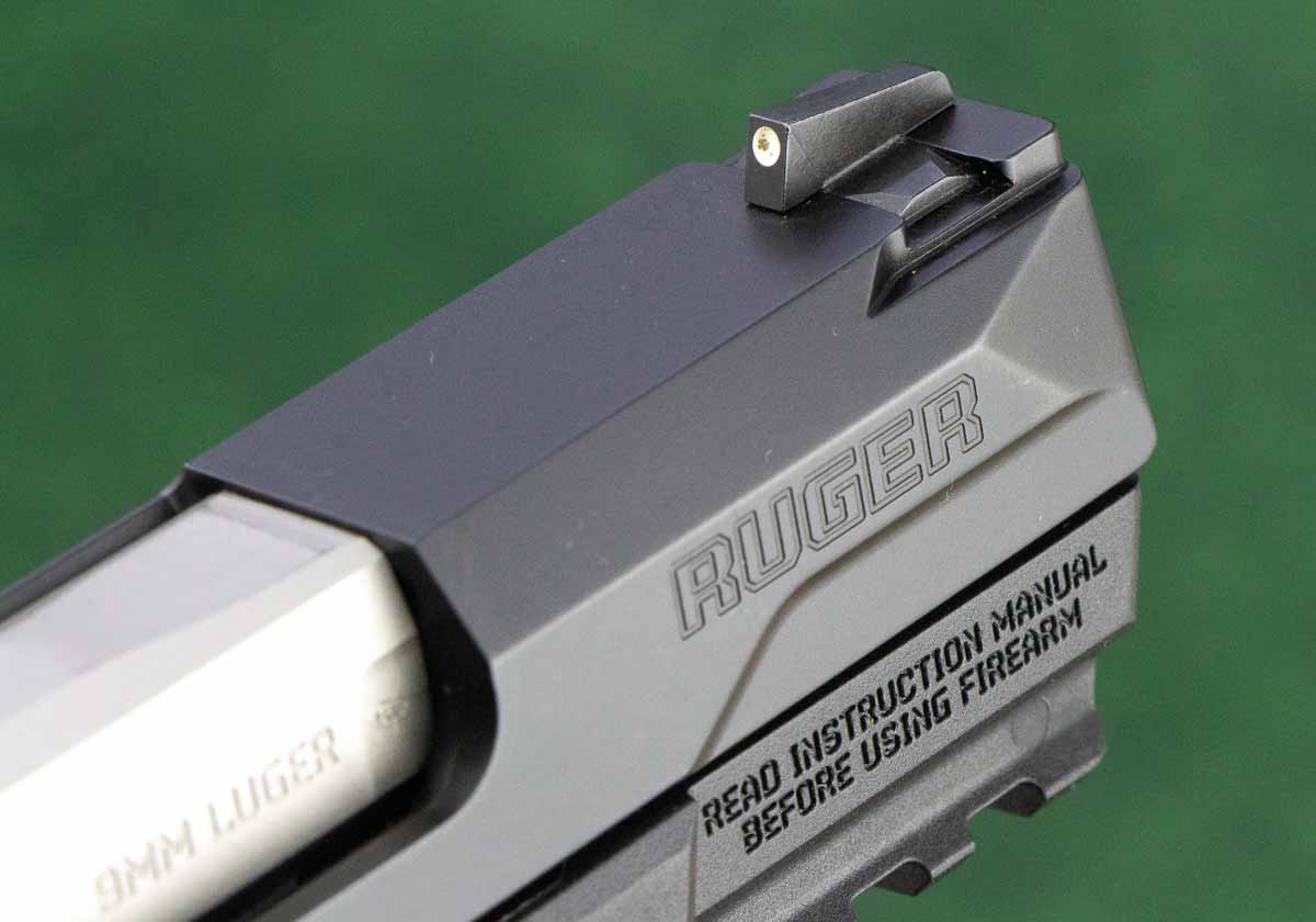 Ruger American Compact 9mm sights