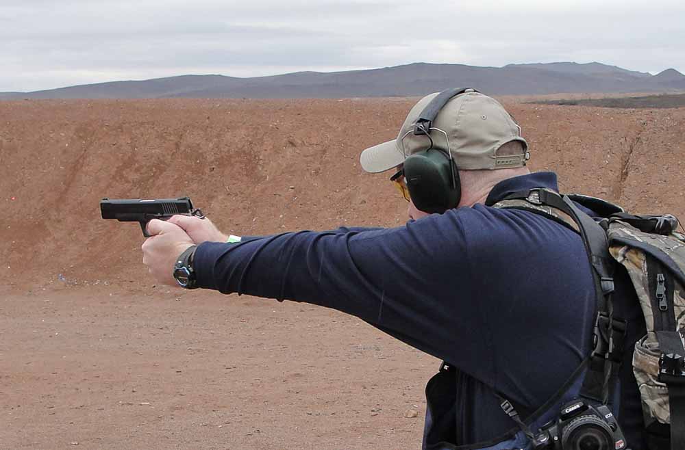 Shooting a New Pistol at the 2012 SHOT Show