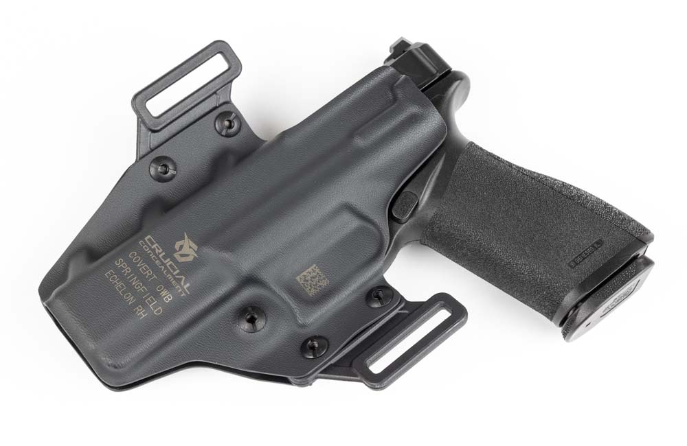 back of crucial concealment echelon holster
