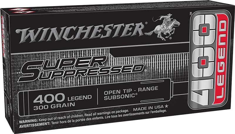Winchester Super Suppressed 400 Legend Ammo
